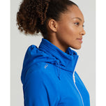 Rlx Ralph Lauren Hybride Hybride Full Zip Golf Jacket - Spa Royal / Pure White