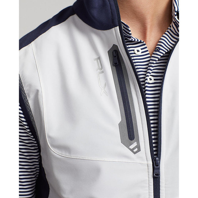 RLX Ralph Lauren Tech Terry Vest - White/Navy