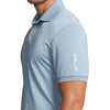 RLX Ralph Lauren Solid Airflow Performance Polo Golf Shirt - Vessel Blue
