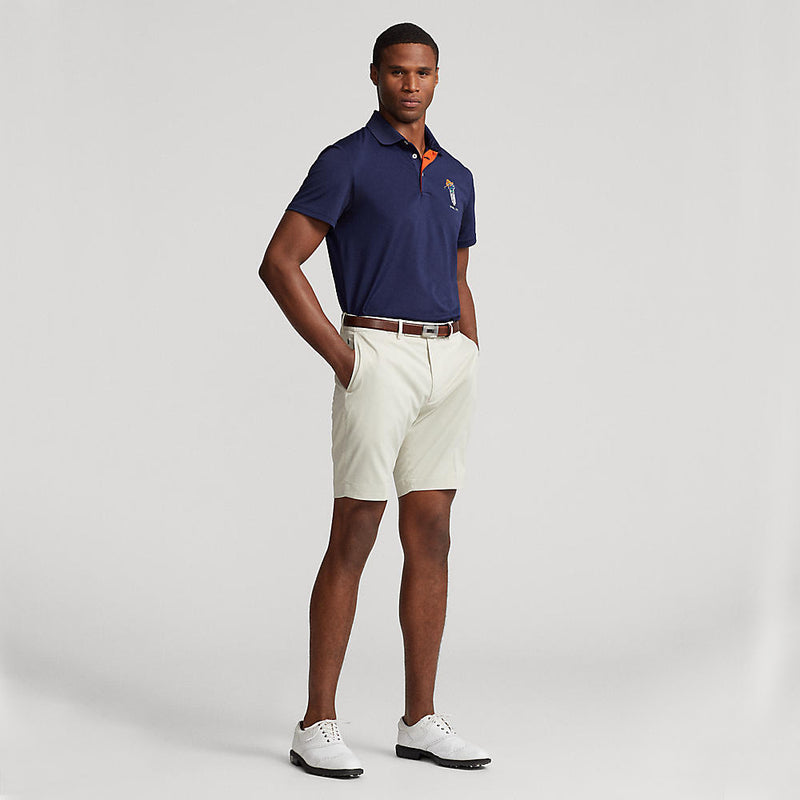 RLX Ralph Lauren Custom Polo Bear Golf Polo Shirt - French Navy
