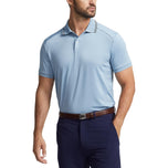 Rlx Ralph Lauren Performance Jacquard Golfhemd - Schiff blau