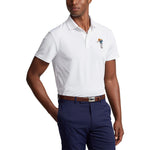 RLX Ralph Lauren Custom Polo Bear Golf Polo Shirt - Pure White