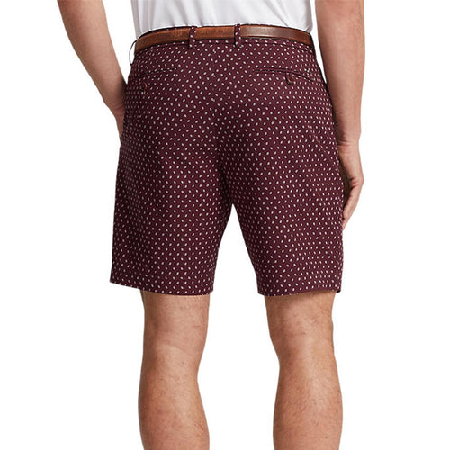 RLX Ralph Lauren Athletic Stretch Printed Golf Shorts - Stewart Diamond