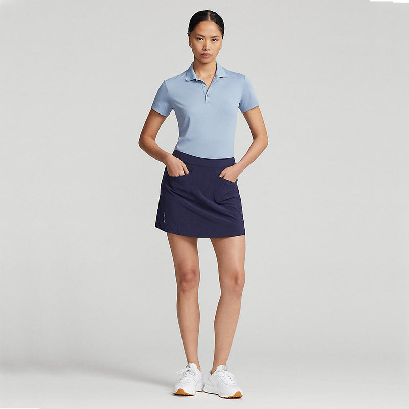 RLX Ralph Lauren Women's Tour Performance Golf Polo Shirt - Vessel Blue
