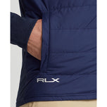RLX RALPH LAUREN VOLLEDIGE ZIP FINE METER TERRY JAAG - Middeleeuwse blauwe heide