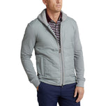 RLX RALPH LAUREN Volledige Zip Fine Meteret Terry Golf Jacket - Peak Gray