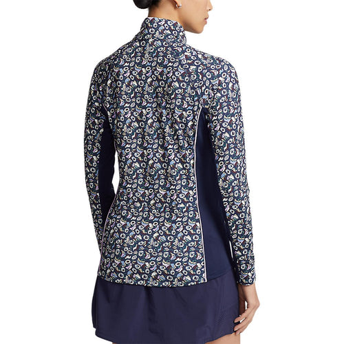 RLX Ralph Lauren Women's UV Jersey 1/4 Zip Pullover - Highlands Floral