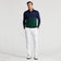 Rlx Ralph Lauren plied Airflow Jersey 1/4 Zip Midlayer - Hunt Club Green / Navy français