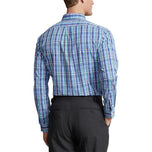 Polo Ralph Lauren 버튼 다운 스포츠 셔츠 - 블루/핑크 멀티