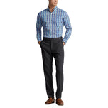 Polo Ralph Lauren 버튼 다운 스포츠 셔츠 - 블루/핑크 멀티