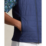 Rlx ralph lauren cool wol geïsoleerd golfvest - Franse marine