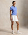 Polo de golf RLX Ralph Lauren Active Cable 1/4 Zip pour femmes - Brume bleue/Céramique