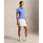 Polo de golf RLX Ralph Lauren Active Cable 1/4 Zip pour femmes - Blue Mist