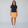 RLX Ralph Lauren Polo de golf à col en crochet Tour Pique pour femmes - Refined Navy Multi