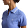Polo de golf RLX Ralph Lauren Active Cable 1/4 Zip pour femmes - Blue Mist