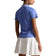 Polo de golf RLX Ralph Lauren Active Cable 1/4 Zip pour femmes - Blue Mist
