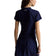 RLX Ralph Lauren Women's Drop Needle Rib Golf Tee - Pinong Navy