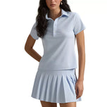 RLX Ralph Lauren Women's Tour Pique Golf Polo Shirt - Office Blue
