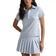 RLX Ralph Lauren Women's Tour Pique Golf Polo Shirt - Office Blue
