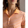 RLX Ralph Lauren Women's Printed Lightweight Airflow Golf Polo Shirt - Blue Mist/Ceramic White