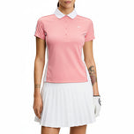 Baju Polo Demi Golf Wanita J.Lindeberg - Flamingo Plume