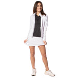 Golftini Women's Be a Athlete Golf Jacket - Blanc