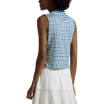 RLX Ralph Lauren Women Stretch Jersey Cropped Golf Shirt - Spring Wicker