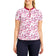 Nivo Dames Lynda Mock Neck Golfshirt - Roze/Marine