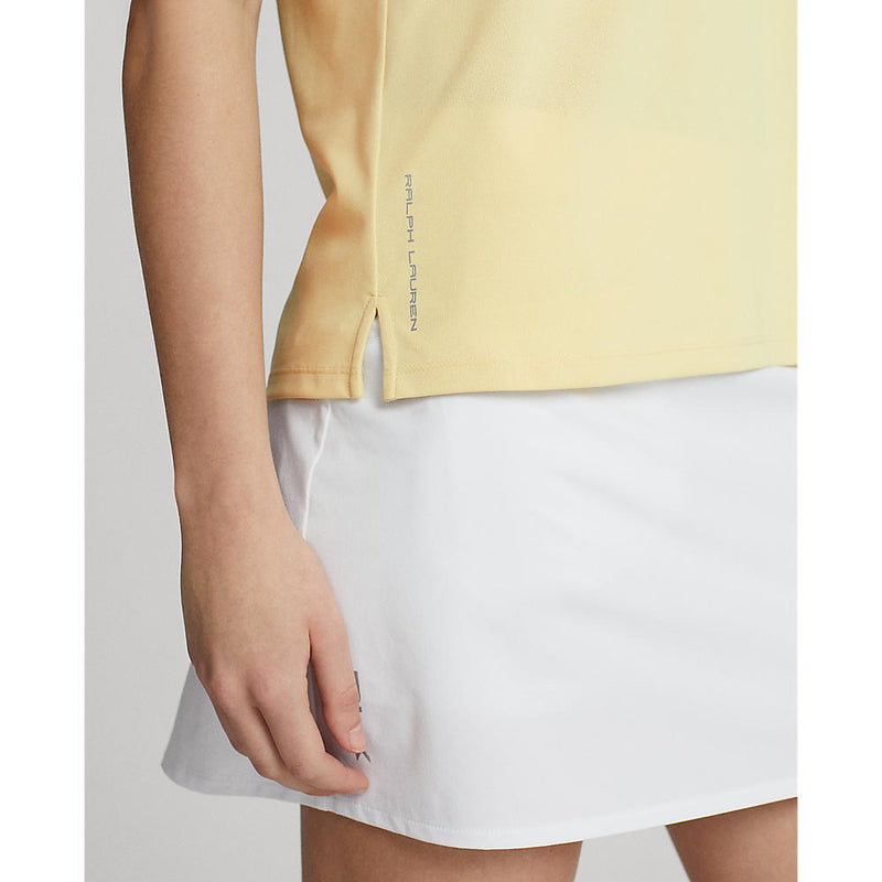 RLX Ralph Lauren Women's Tour Performance Sleeveless Golf Shirt - T-Bird Yellow