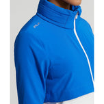 Rlx Ralph Lauren Hybride Hybride Full Zip Golf Jacket - Spa Royal / Pure White