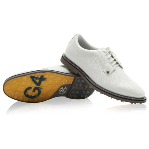 G/Fore Collection Gallivanter Wide Golf Shoes - Snow/Charcoal
