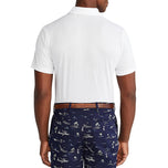 Polo Golf Ralph Lauren Tour Pique Polo Shirt - Puti