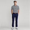 Polo Golf Ralph Lauren Tour Pique Stripe Polo Shirt - French Navy/White