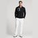 RLX RALPH LAUREN Driver Luxury jersey pullover - Polo zwart/ zilver