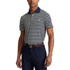 RLX Ralph Lauren Tour Pique Stripe Polo Shirt - French Navy Multi