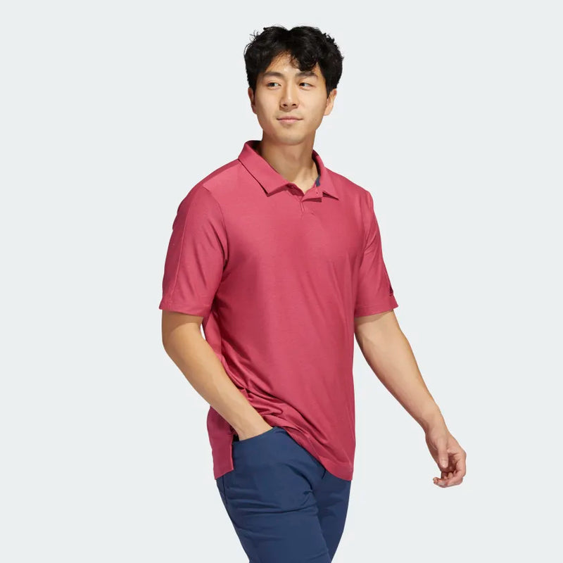 Adidas Go-To Golf Polo Shirt - Wild Pink