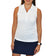 Glenmuir dames jenna mouwloos golfshirt - wit