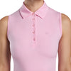 G/Fore Women's Featherweight Sleeveless Polo - Lilac
