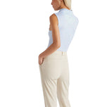 G/Fore Damen RGB Tech Jersey Ärmellose Golf Polo -Hemd - Sky