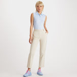 G/Fore Damen RGB Tech Jersey Ärmellose Golf Polo -Hemd - Sky