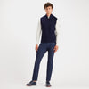G/Fore Merino Wool Tech Lined Slim Fit Dunes Golf Vest - Twilight