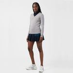J.Lindeberg Women's Amaya Knitted Golf Sweater - Grey Melange