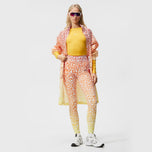 J.Lindeberg Women's Zena Print Tights - Leo Mencerminkan Sunset
