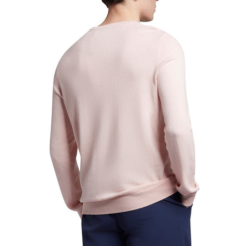 Lyle & Scott Golf Player Knitted Crew - Free Pink