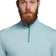 Lyle & Scott Tonal Eagle Tech 1/4 Zip Midlayer - Blue Shore