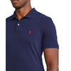 Polo Golf Ralph Lauren Cotton Pique Performance Polo - French Navy/Red