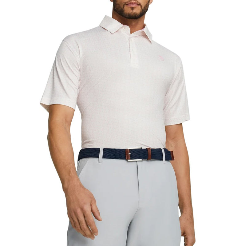 Puma AP Mattr Sixty Two Golf Polo Shirt - Pale Pink