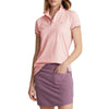 RLX Ralph Lauren Women's Tour Pique Golf Polo Shirt - Pink Sand
