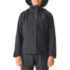 Rohnisch Women's Storm Waterproof Rain Jacket - Black