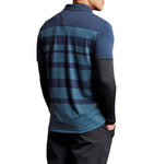 Lyle & Scott Lightweight Wide Stripe Polo - Marine
